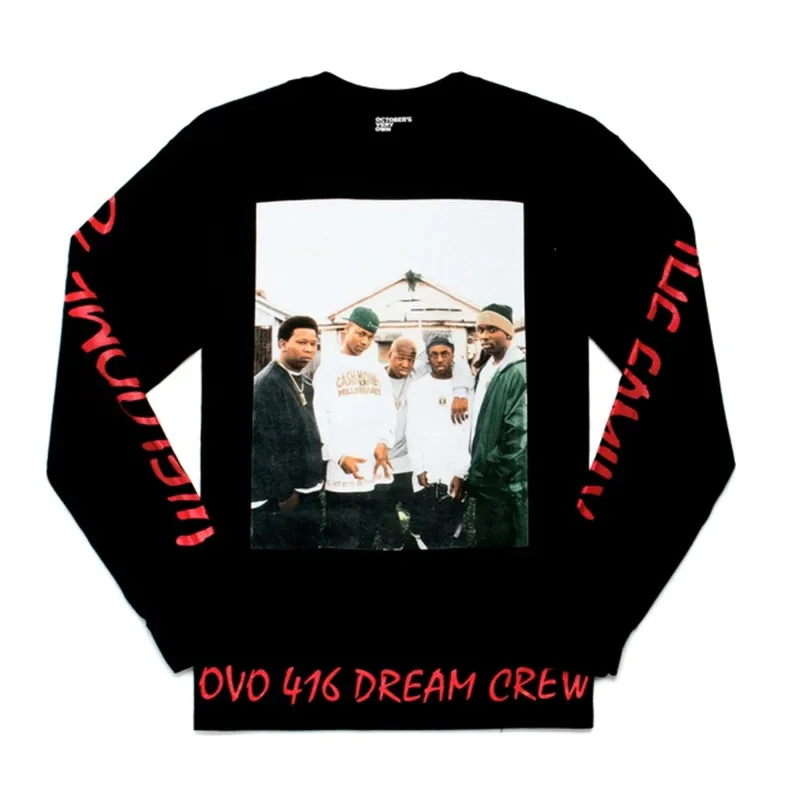 OVO Welcome To The Family Long Sleeve Black (2013) sold by PLUS