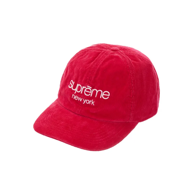 Supreme GORE-TEX Corduroy Classic Logo 6-Panel Pink sold by PLUS