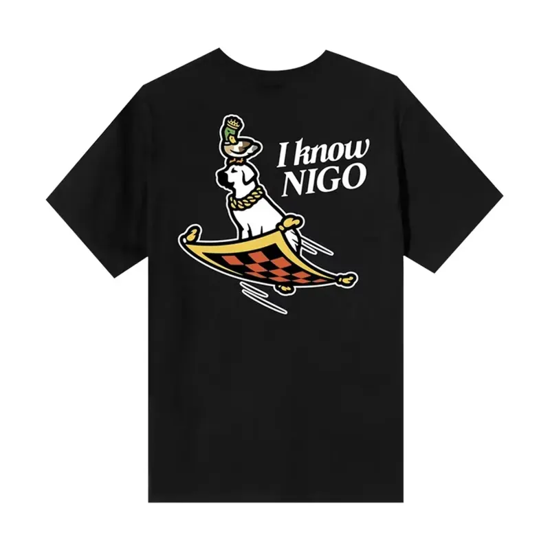 Human Made x Victor Victor Flying Carpet Tee Black sold by PLUS