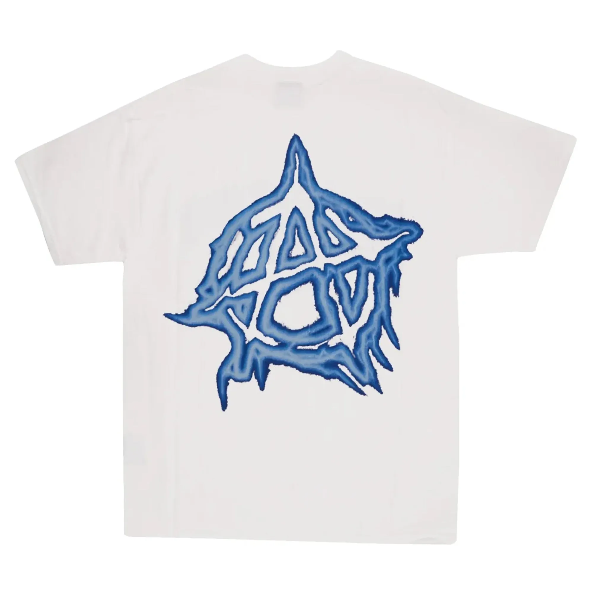 Revenge Blue Lightning Anarchy Tee White sold by PLUS product image thumbnail 2