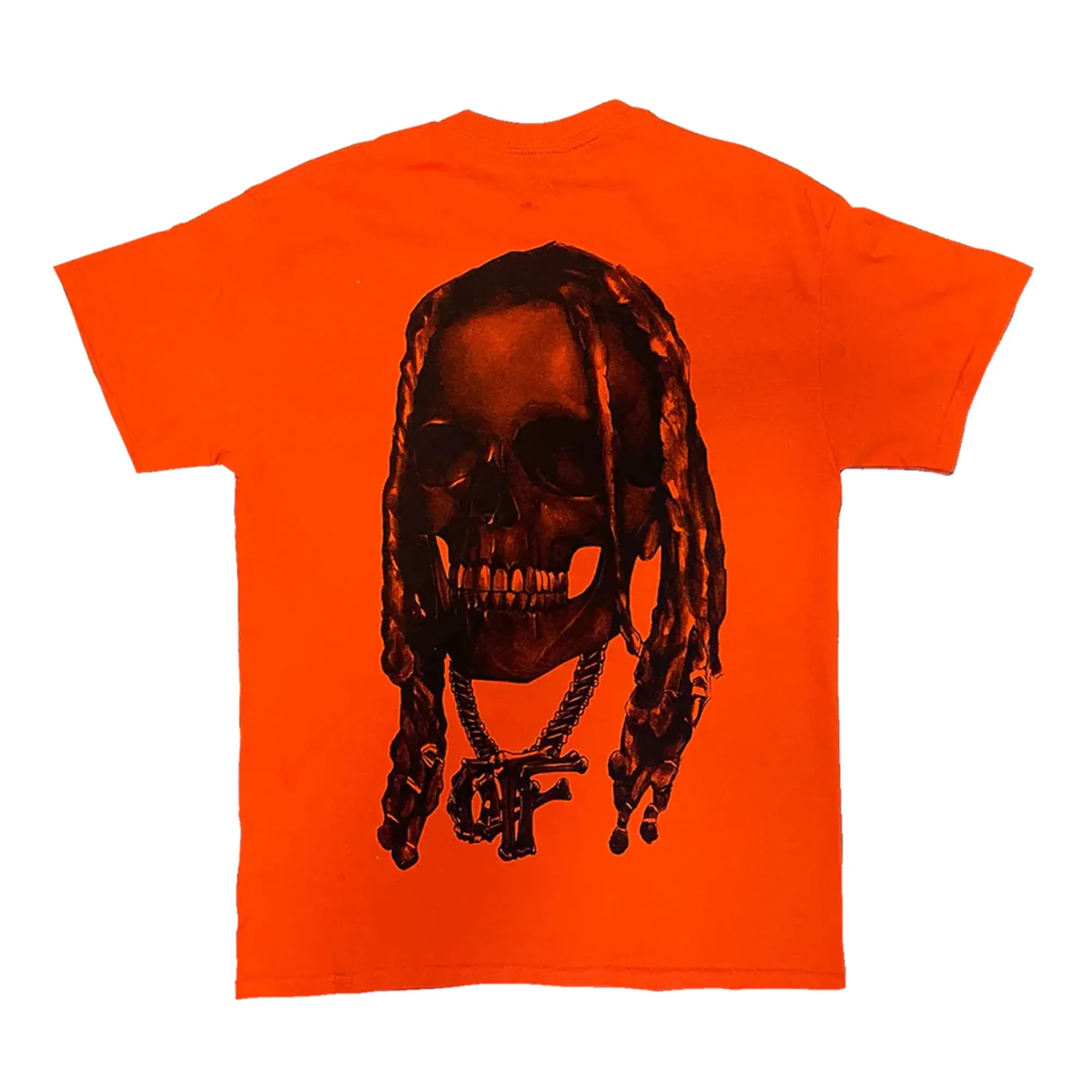 Revenge x Lil Durk Bones Tee Orange sold by PLUS product image thumbnail 2