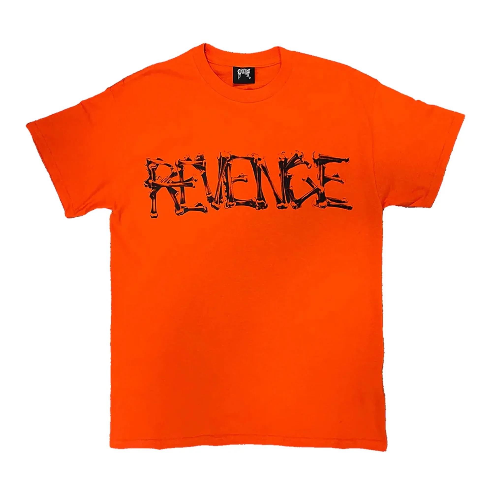 Revenge x Lil Durk Bones Tee Orange sold by PLUS