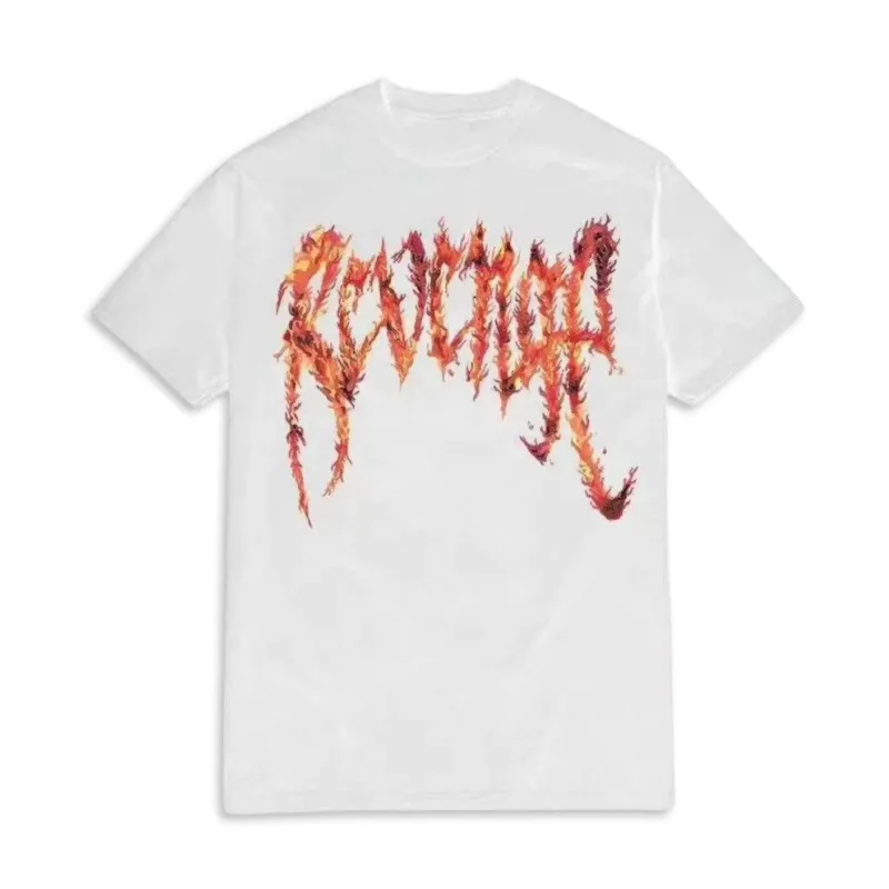 Revenge Inferno Tee White sold by PLUS