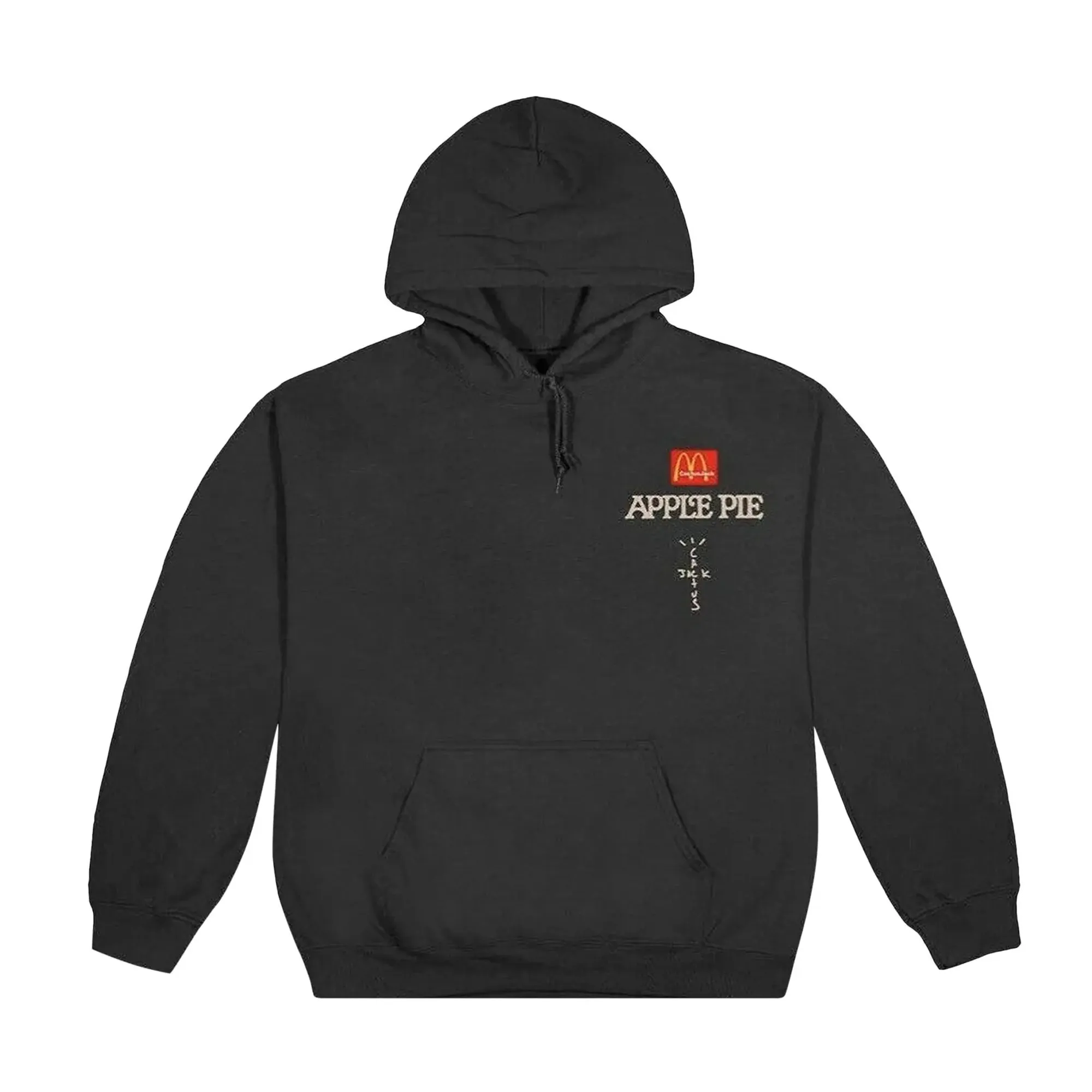 Travis Scott x McDonalds Apple Pie Hoodie Washed Black sold by PLUS product image thumbnail 2