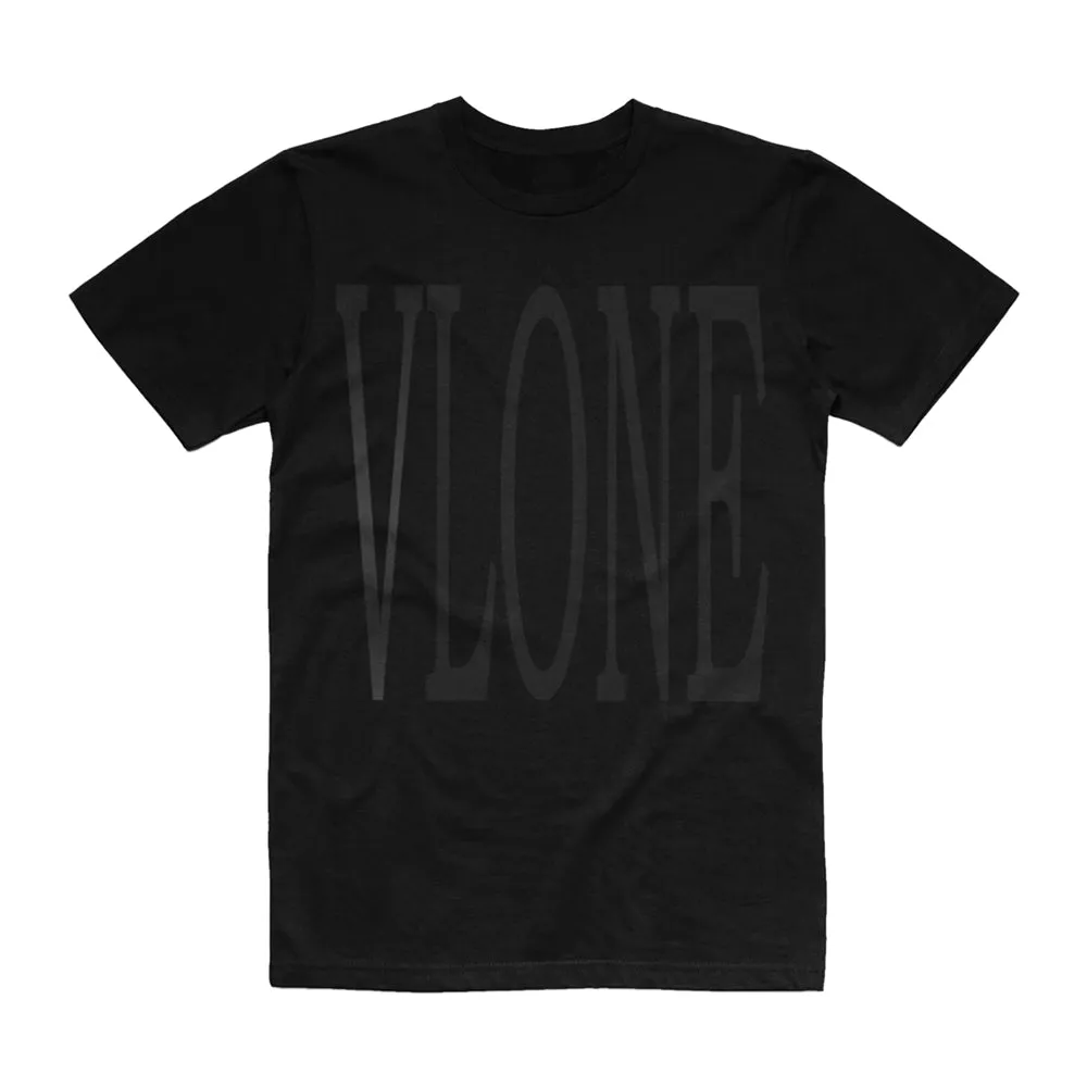 Vlone 3M Staple Tee Black/Black sold by PLUS