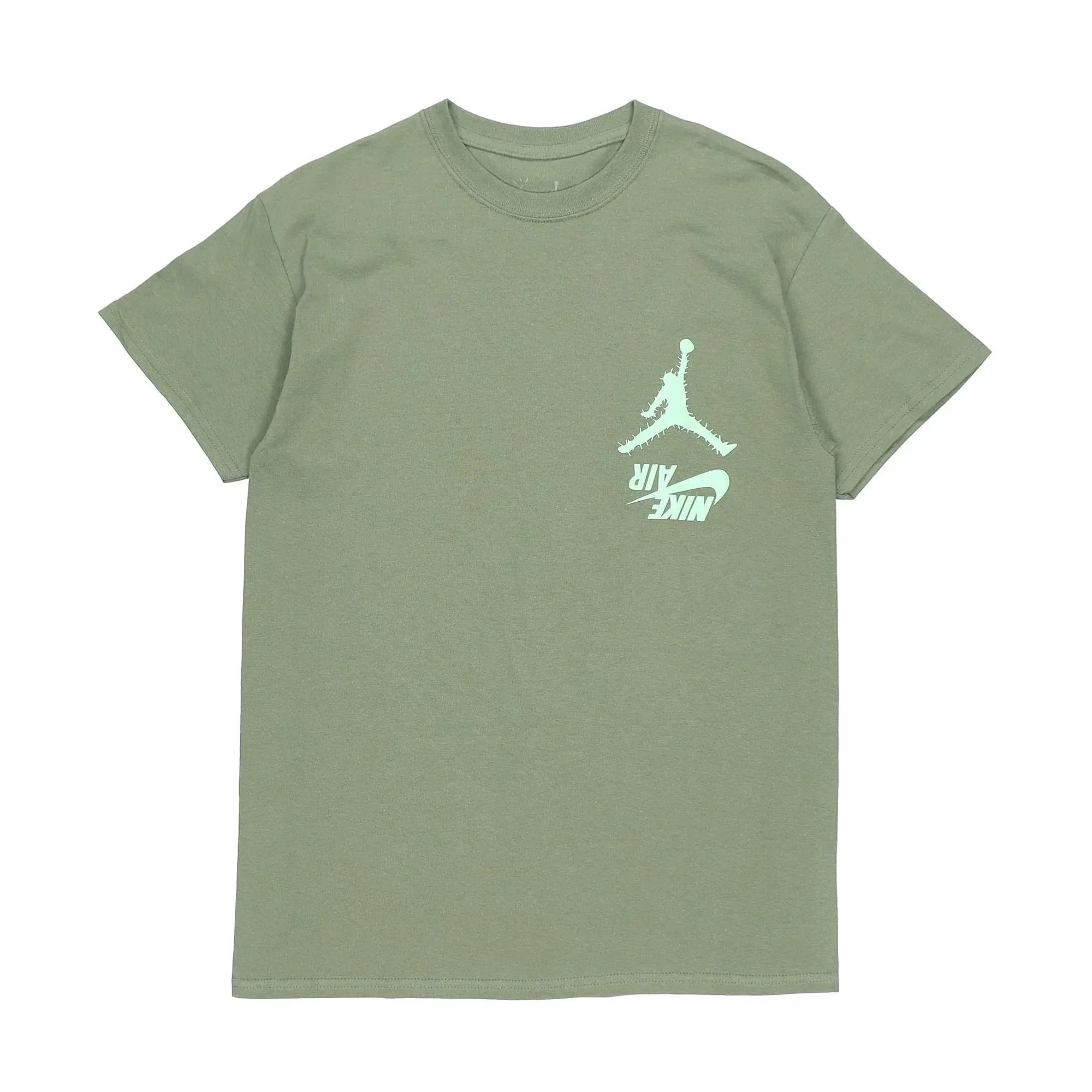 Travis Scott x Jordan Cactus Jack Highest Tee Olive Green sold by PLUS product image thumbnail 2