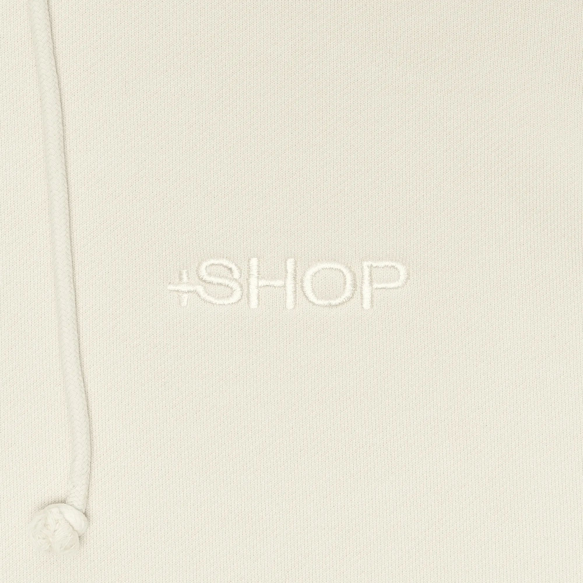 PLUS Shop Pullover Hoodie Bone sold by PLUS product image thumbnail 3