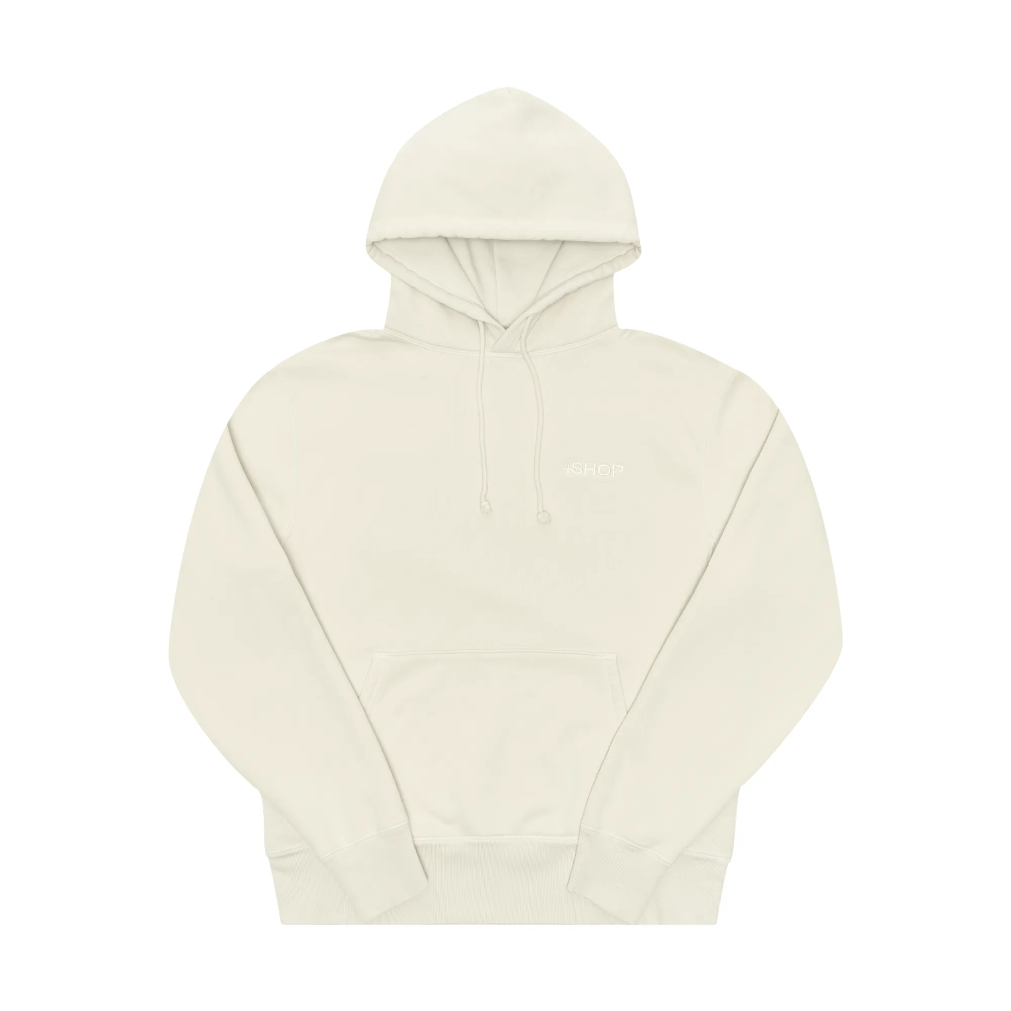 PLUS Shop Pullover Hoodie Bone sold by PLUS