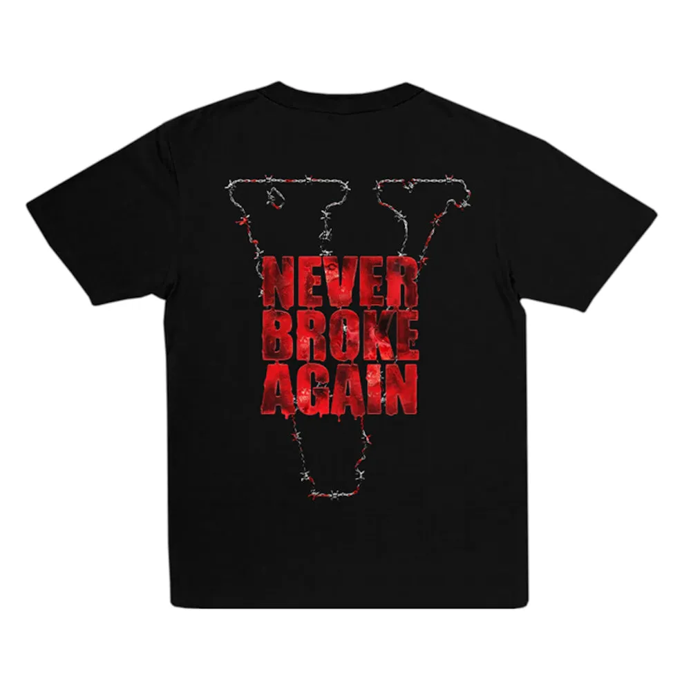 Vlone x Never Broke Again Haunted T-Shirt Black sold by PLUS