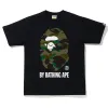 Bape 1st Camo By Bathing Ape Tee Black/Green sold by PLUS
