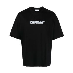 Off-White Blurred Logo T-Shirt Black sold by PLUS