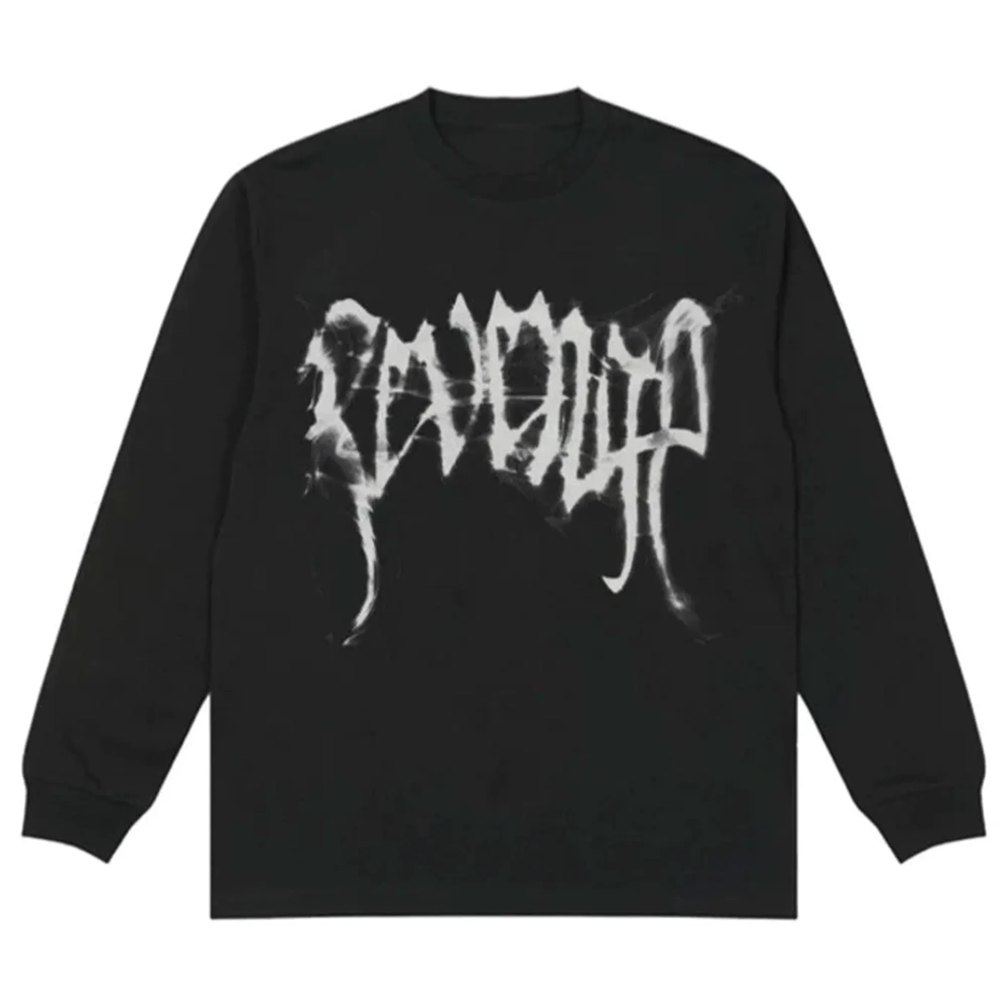 Revenge Smoke Long Sleeve Tee Black sold by PLUS
