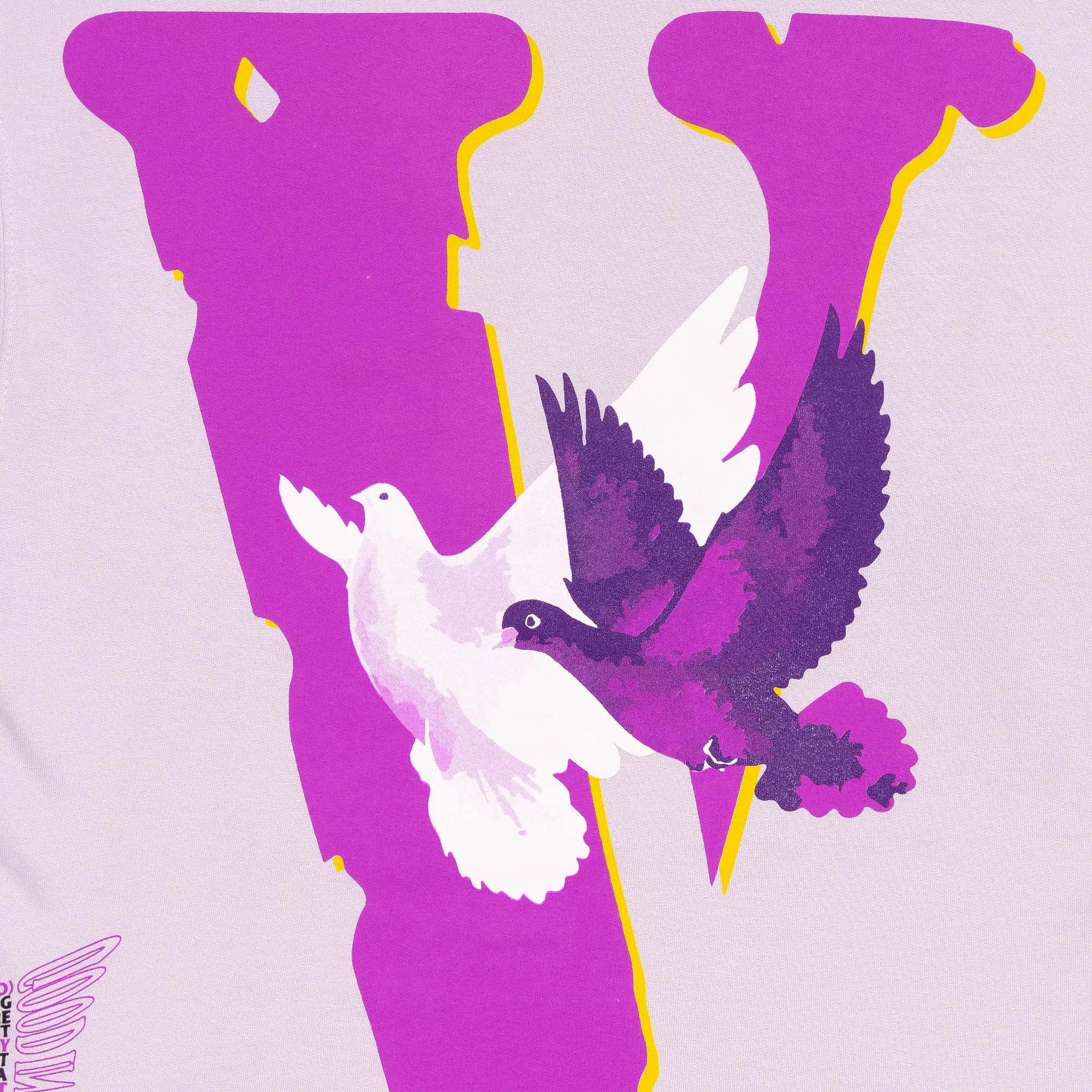 Nav x Vlone Doves Hoodie Purple sold by PLUS product image thumbnail 3