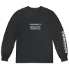 Travis Scott Cactus Jack For Fragment Logo L/S T-Shirt Washed Black sold by PLUS
