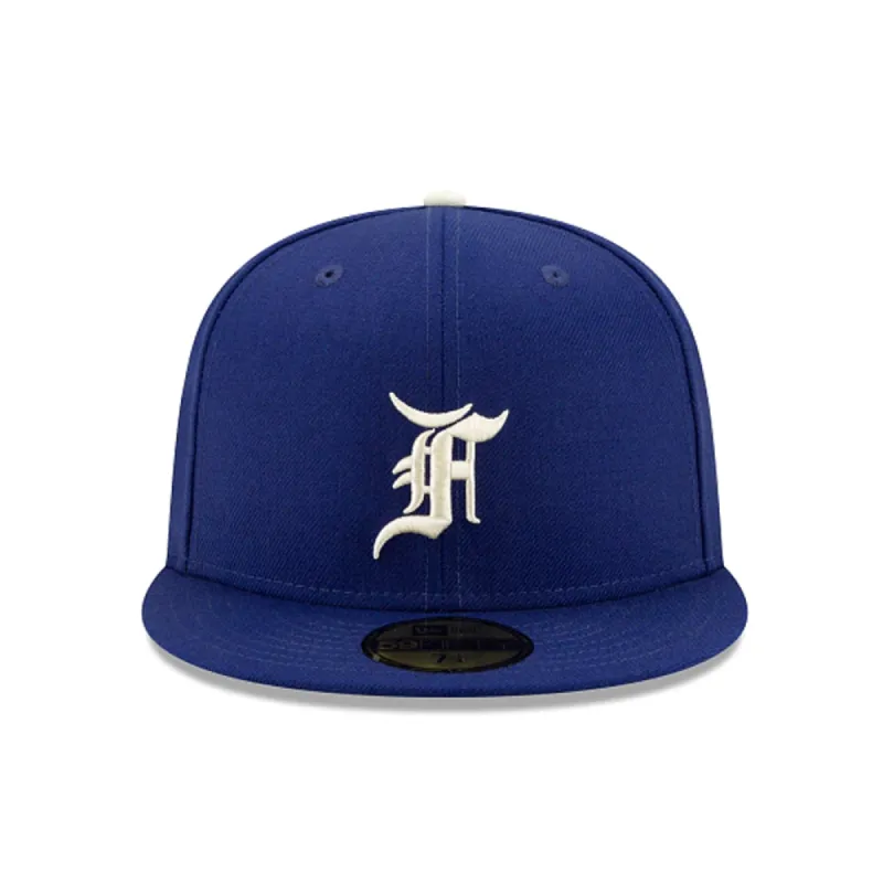 Fear of God MLB New Era Royal 59FIFTY Fitted Cap Blue sold by PLUS