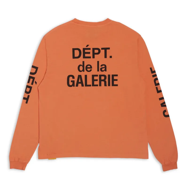 Gallery Dept. French Collector L/S Tee Orange sold by PLUS