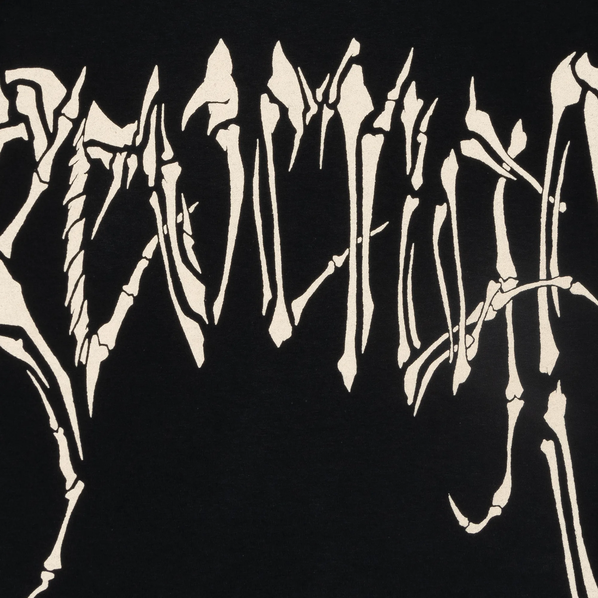 Revenge White Bones Tee Black sold by PLUS product image thumbnail 3