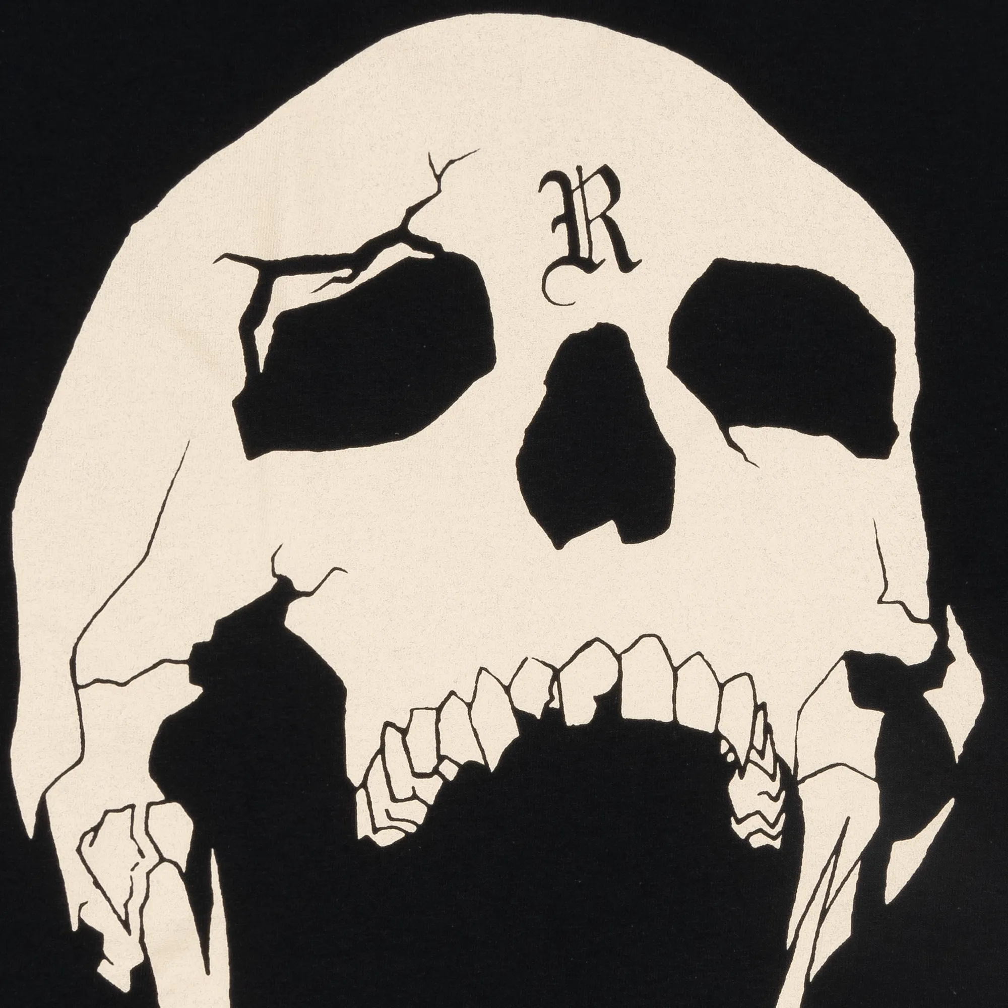 Revenge White Bones Tee Black sold by PLUS product image thumbnail 4