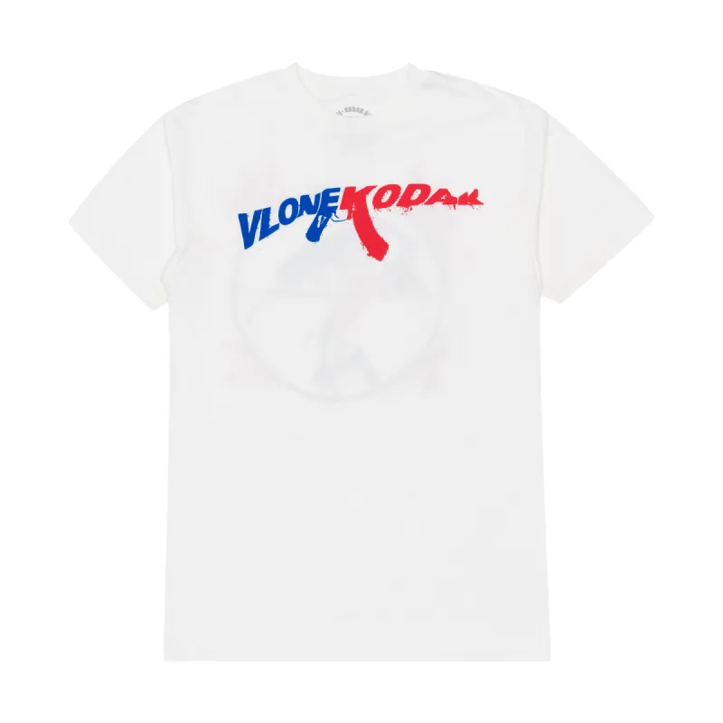 Kodak Black x Vlone 47 T-shirt White sold by PLUS