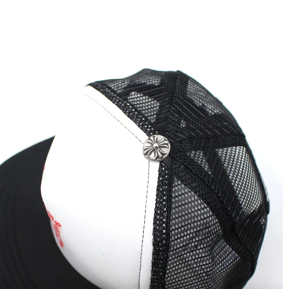 キャップ Chrome Hearts Eyechart Trucker Hat Chrome Hearts Eye Chart Logo Trucker Hat | eBay