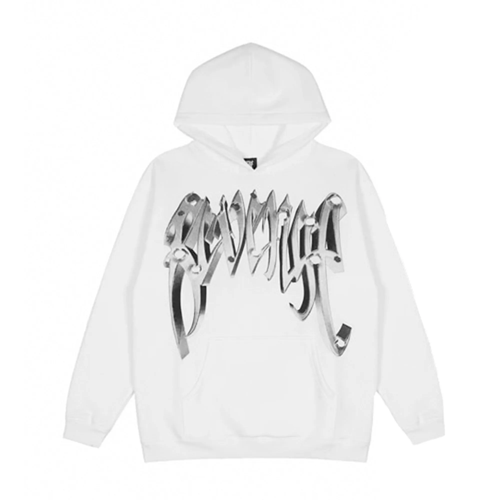 Revenge Bullet Hoodie White sold by PLUS