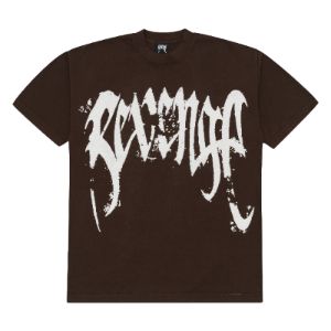 Revenge x Anuel St. Michael Tee Brown sold by PLUS