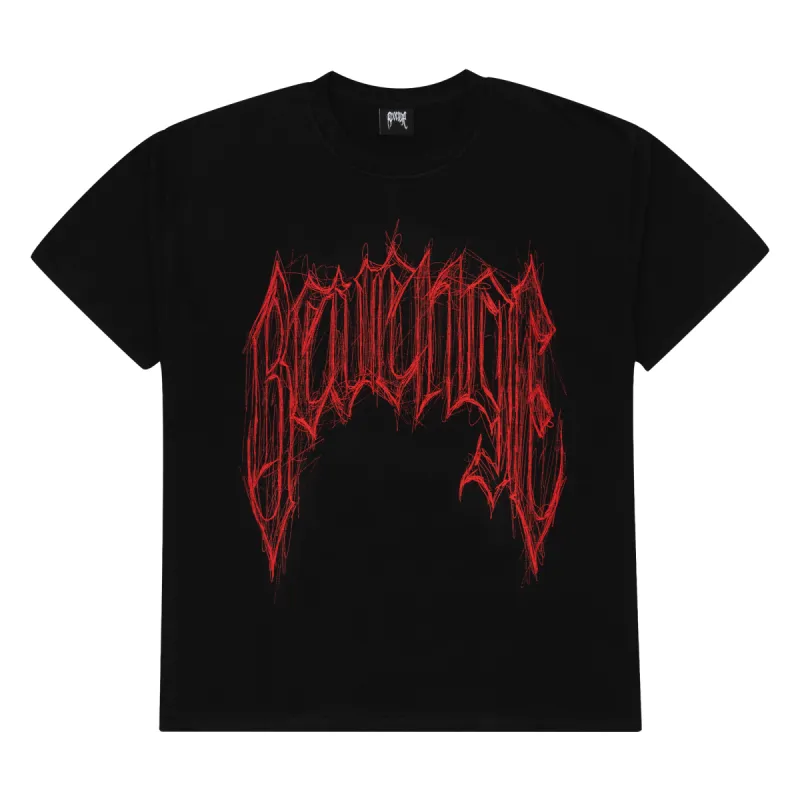 Revenge x Trippie Redd Smoke Tee Black sold by PLUS