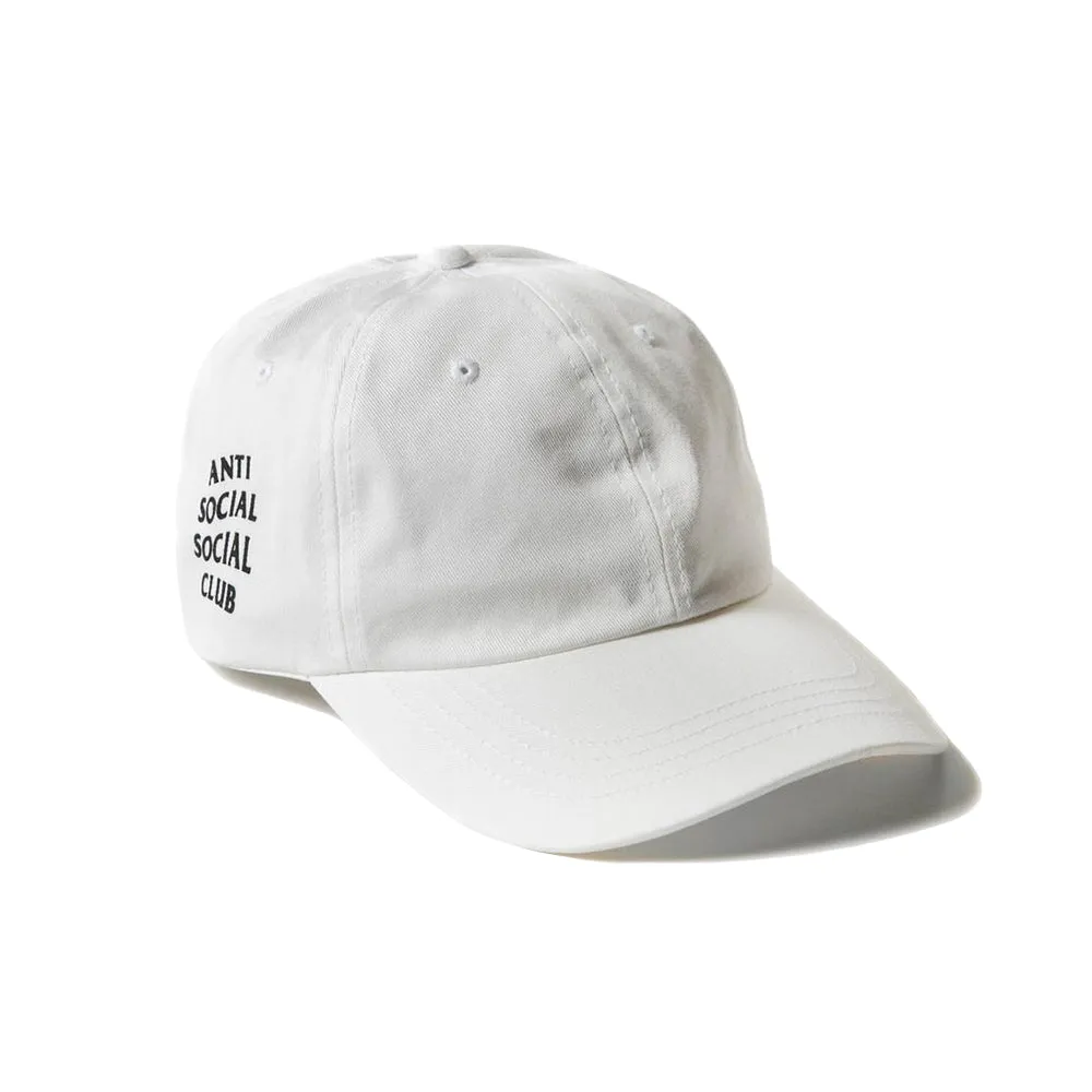 Anti Social Social Club Weird Cap White sold by PLUS