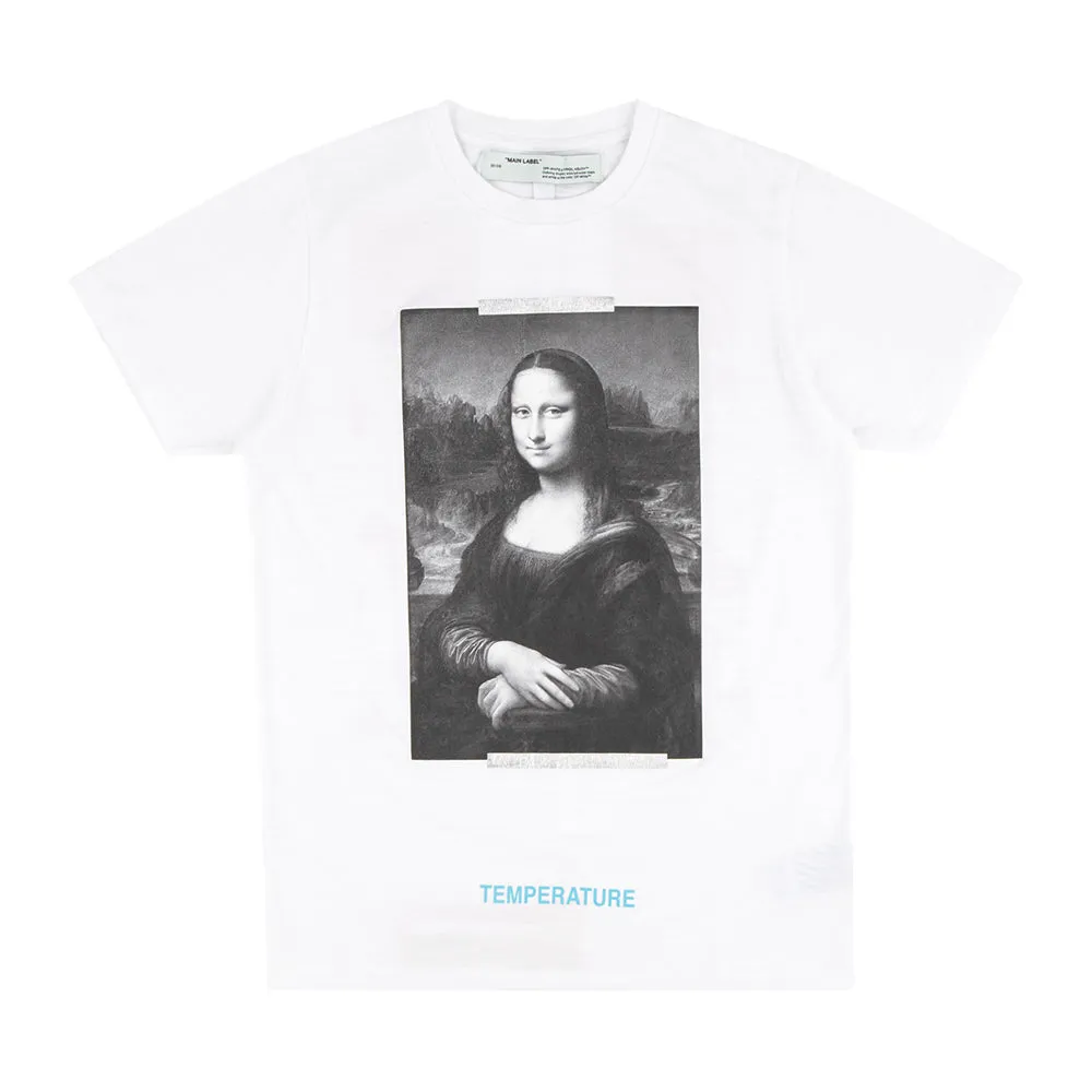 OFF-WHITE x MCA FOS Mona Lisa Tee White sold by PLUS