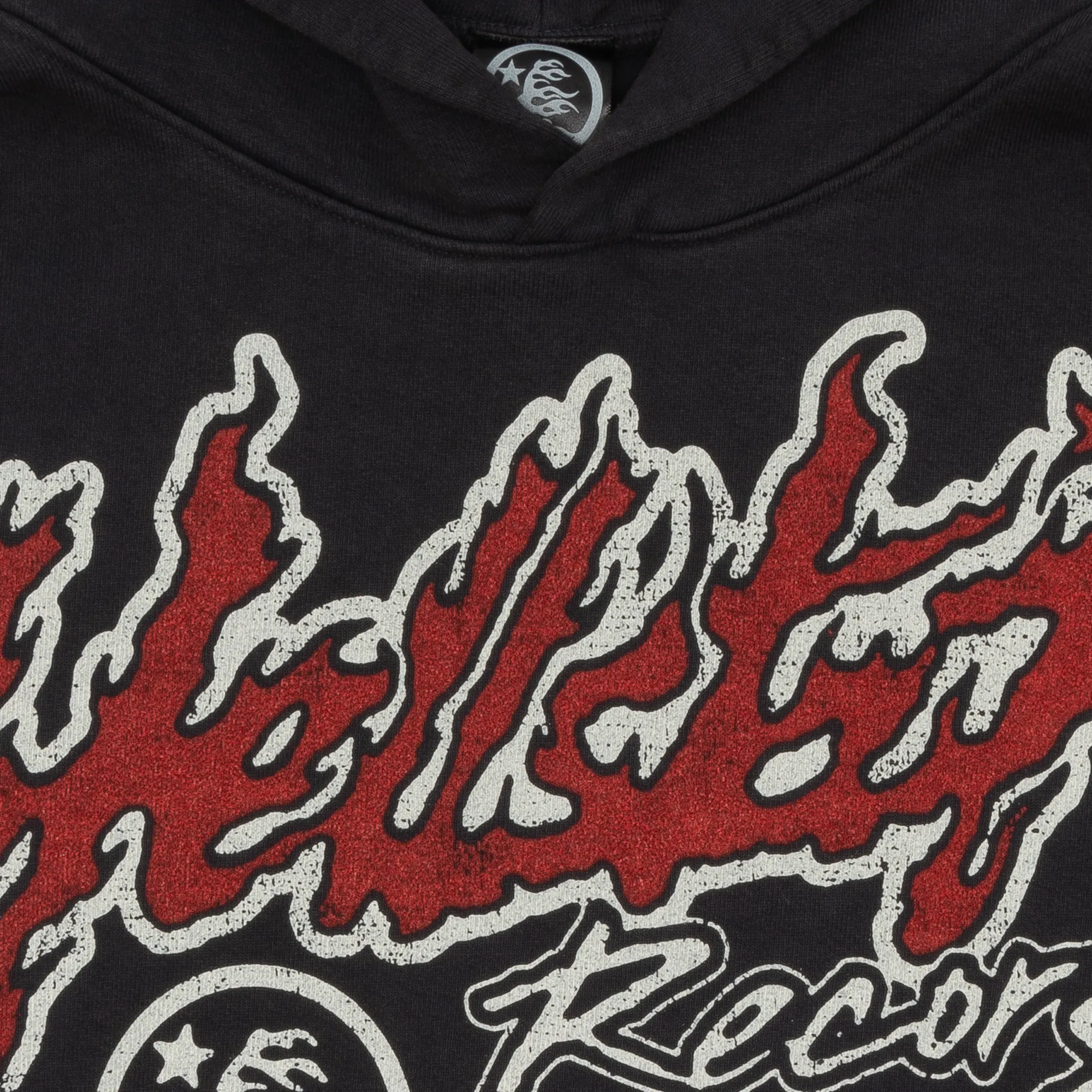 Hellstar Studios Records Tour Hoodie Washed Black sold by PLUS product image thumbnail 4