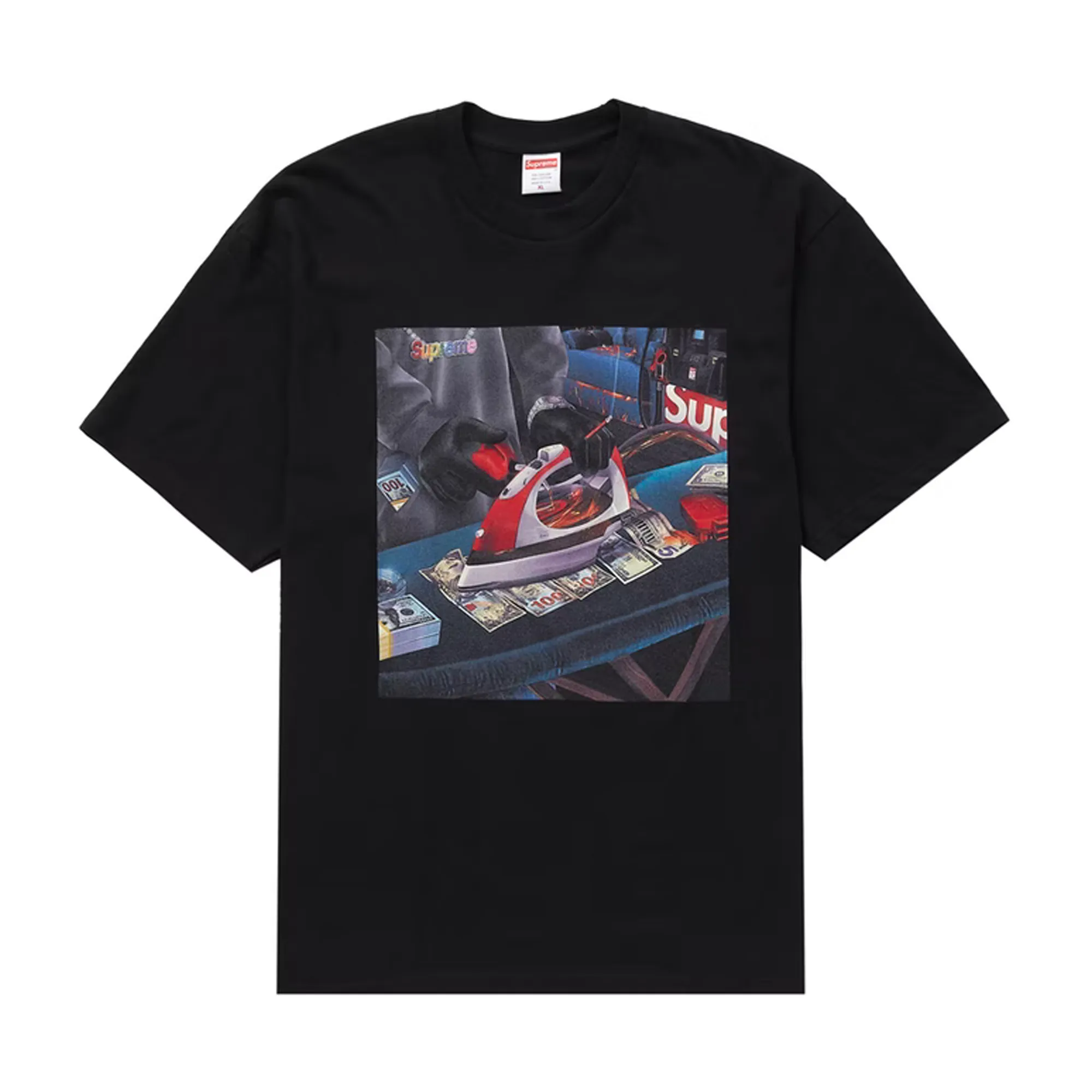 Supreme Gas Tee Black sold by PLUS