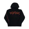 Revenge Orange Lightning Hoodie Black sold by PLUS