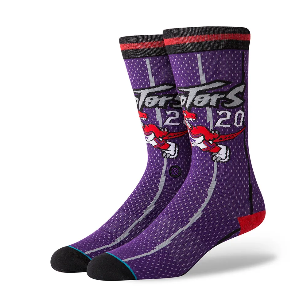 Stance RAPTORS 96 HWC Socks Purple (1 Pack) sold by PLUS