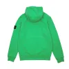 Stone Island Brushed Cotton Fleece Hooded Sweatshirt Green sold by PLUS