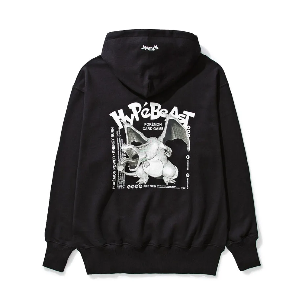 Hypebeast X Pokemon Charizard Hoodie Black sold by PLUS