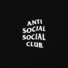 Anti Social Social Club Kkoch Tee Black sold by PLUS