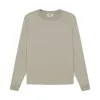 FOG ESSENTIALS Long Sleeve T-Shirt Moss/Goat (SS21) sold by PLUS