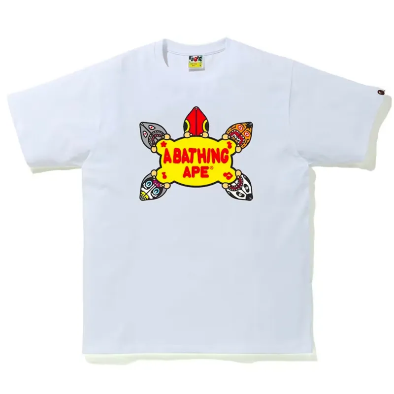 Bape Classic Milo Shark Tee #1 White sold by PLUS