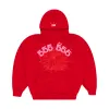 Spider Worldwide Red Angel Number 555 Hoodie Red sold by PLUS