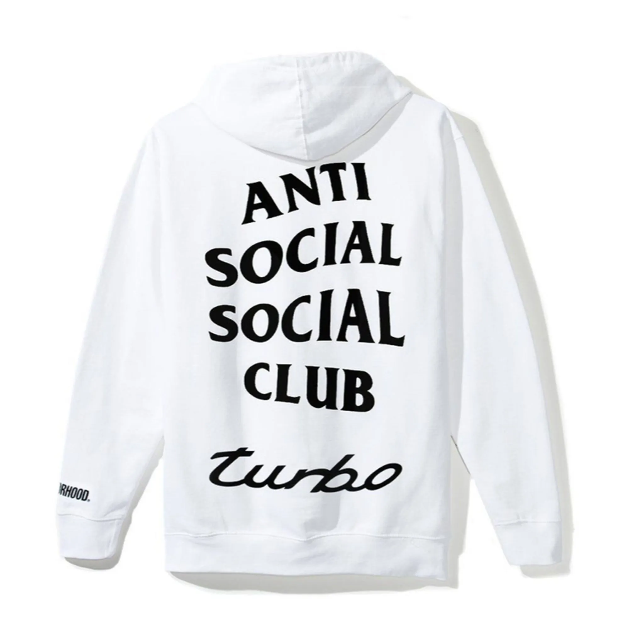 ASSC x Neighborhood 911 Turbo Hoodie White sold by PLUS