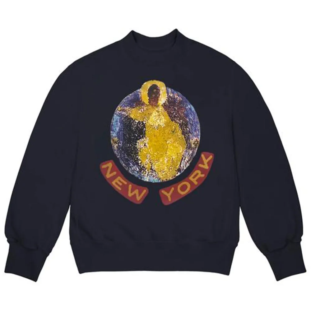 Kanye West Jesus Is King New York Crewneck sold by PLUS