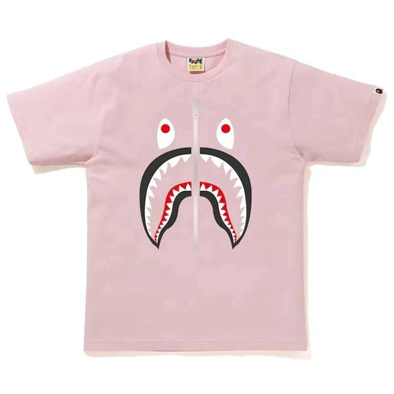 Bape Shark Tee Pink (SS20) sold by PLUS