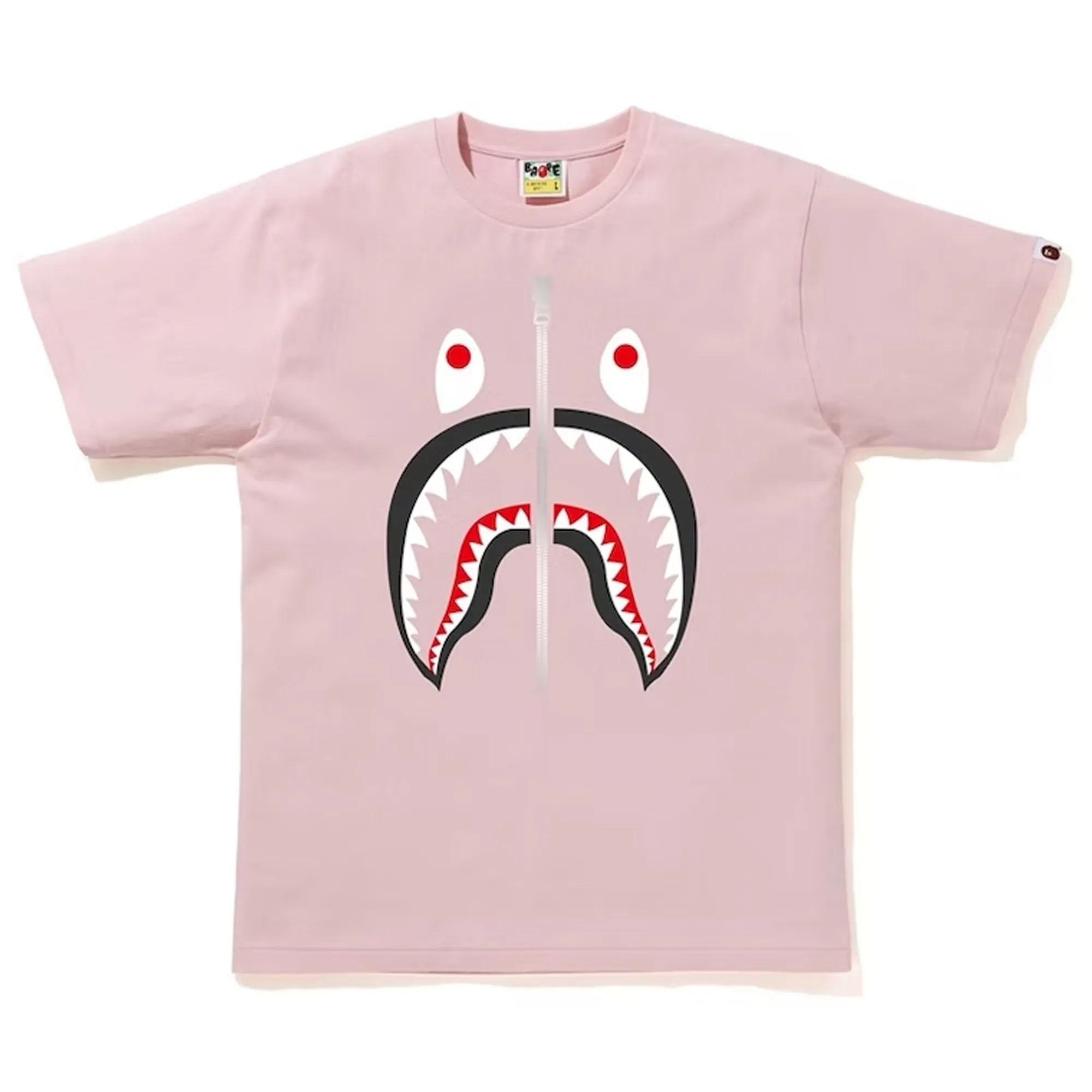 Bape Shark Tee Pink (SS20) sold by PLUS