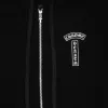 Chrome Hearts T Logo USA Shoulder Zip Up Hoodie Black sold by PLUS