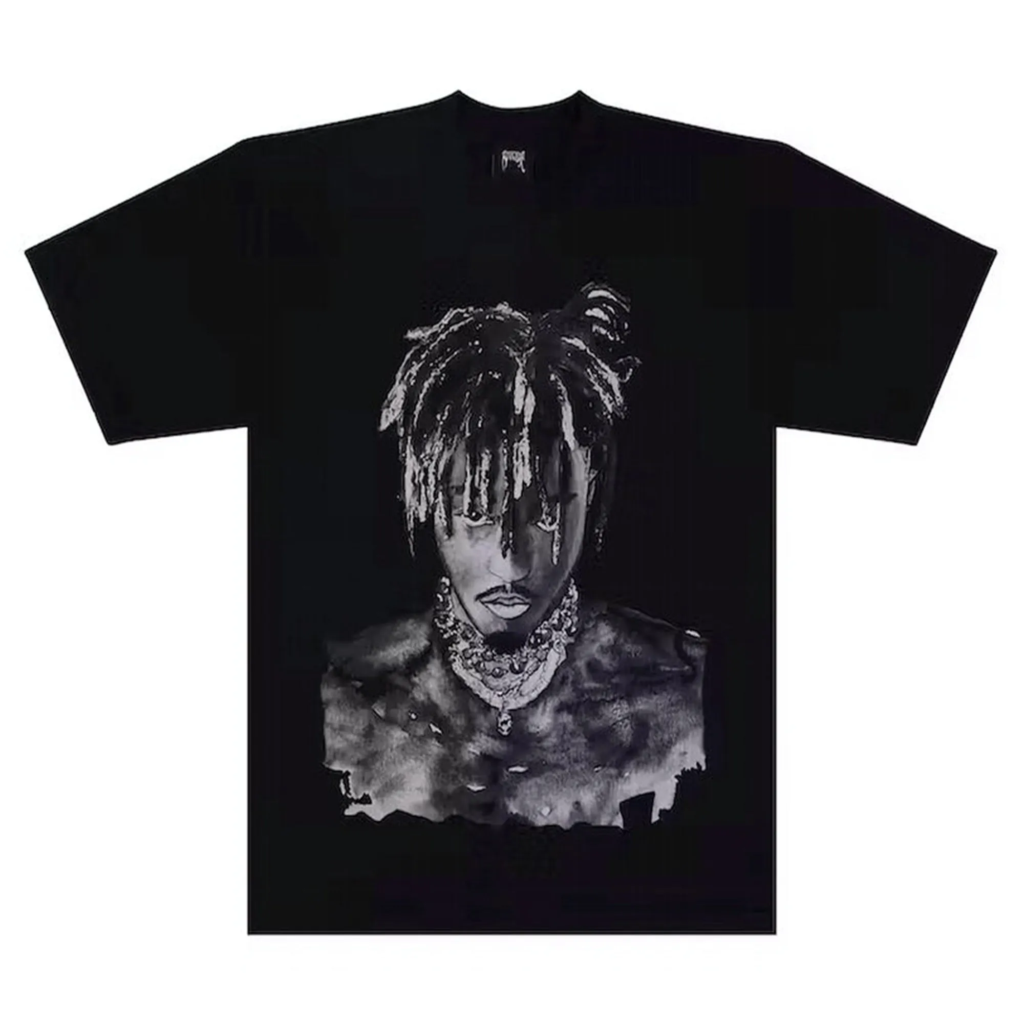 Revenge x Juice Wrld 999 Graphite Portrait Tee Black sold by PLUS