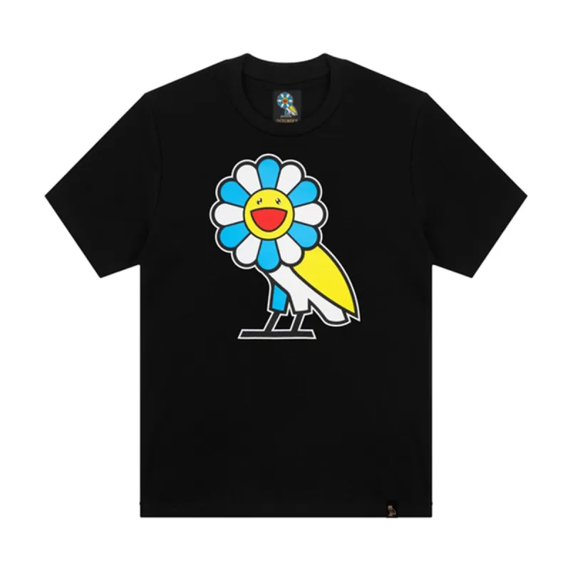 Takashi Murakami x OVO Tee Black sold by PLUS