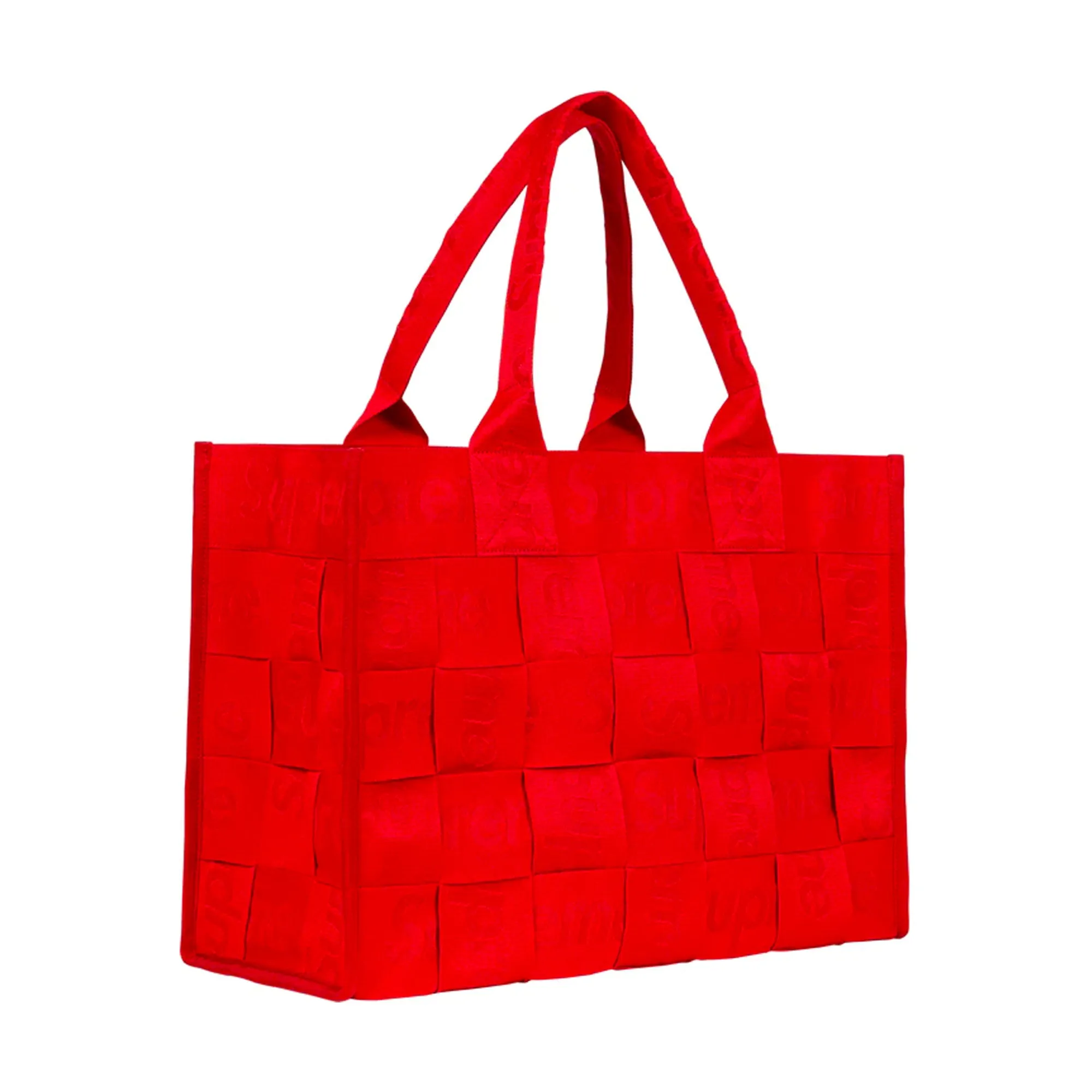 Supreme Woven Large Tote Bag Red sold by PLUS product image thumbnail 2