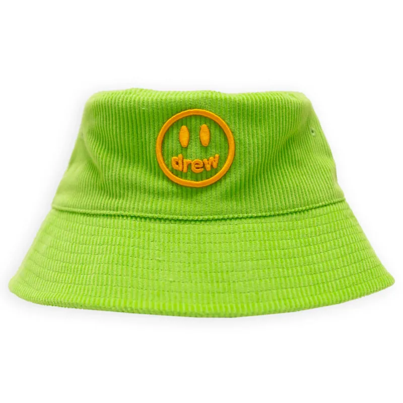 Drew House Corduroy Bucket Hat Lime sold by PLUS