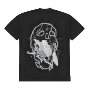 Revenge x Anuel Skeleton Angel Tee Vintage Grey | Parallel