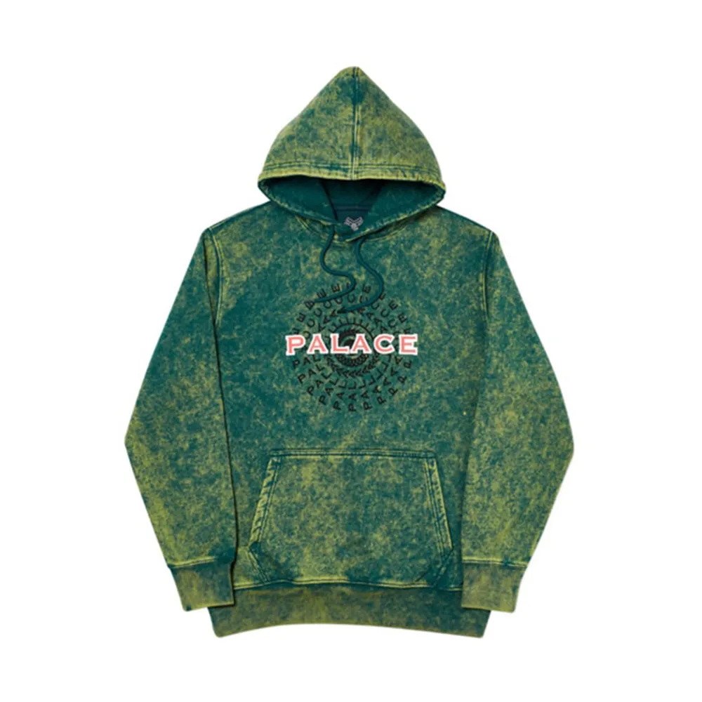 Palace Pircle Hood Green Acid Wash sold by PLUS